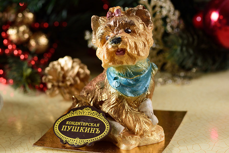 New Year collection of desserts